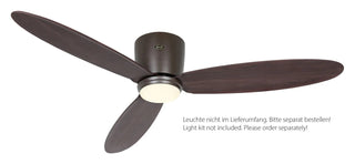 Stropni ventilator CasaFan ECO PLANO II 132 WiFi – ultra ravan i tih za niske stropove