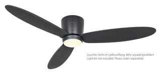 Stropni ventilator CasaFan ECO PLANO II 132 WiFi – ultra ravan i tih za niske stropove