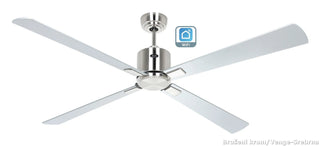 Stropni ventilator CasaFan Eco Neo III 152 cm – WiFi upravljanje i tihi DC motor