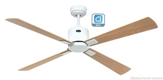 Stropni ventilator CasaFan Eco Neo III 132 cm – WiFi upravljanje i tihi DC motor