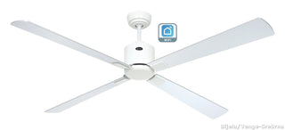 Stropni ventilator CasaFan Eco Neo III 152 cm – WiFi upravljanje i tihi DC motor