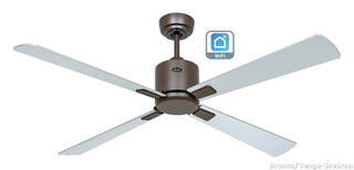 Stropni ventilator CasaFan Eco Neo III 132 cm – WiFi upravljanje i tihi DC motor