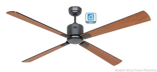 Stropni ventilator CasaFan Eco Neo III 152 cm – WiFi upravljanje i tihi DC motor