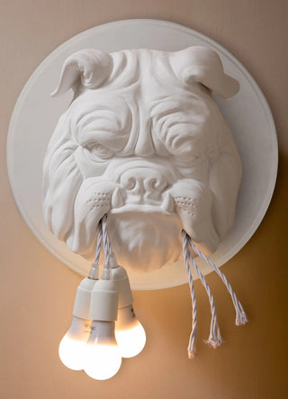 Zidna lampa buldog Karman Amsterdam keramička