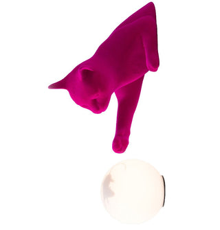 Zidna lampa mačka Karman Maoo – keramička