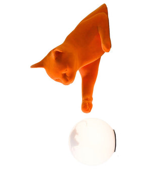 Zidna lampa mačka Karman Maoo – keramička