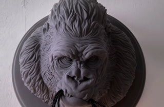 Zidna lampa gorila Karman Ugo Rilla keramička