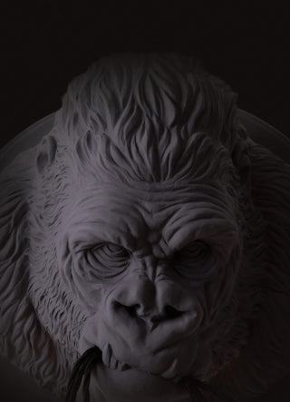 Zidna lampa gorila Karman Ugo Rilla keramička