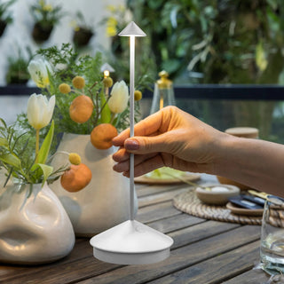 Prijenosna bežična lampa Zafferano Pina LED fi 10,5 h 29 cm