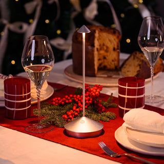 Prijenosna bežična lampa Zafferano Pina LED fi 10,5 h 29 cm