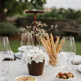 Prijenosna bežična lampa Zafferano Poldina Reverso LED Ø 11 h 35 cm