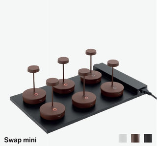 Zafferano Multipack set – 6 bežičnih prijenosnih lampi za ugostiteljstvo LED punjiva rasvjeta