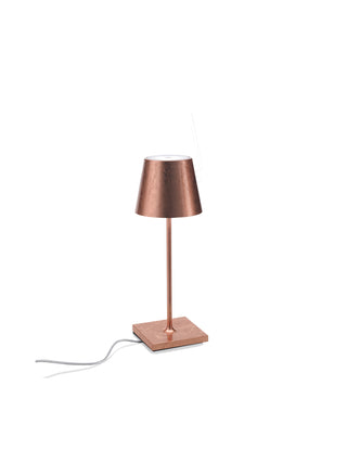 Prijenosna bežična lampa Zafferano Poldina mini LED fi 11 h 30 cm