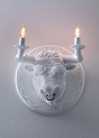 Zidna lampa bik Karman Corrado – keramička