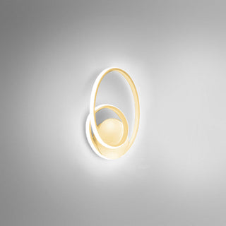 Zidna lampa Gea Luce DIVA spiralni LED dizajn 29x37 cm