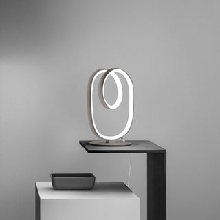 Stolna lampa Gea Luce DIVA spiralni LED dizajn 21x33 cm