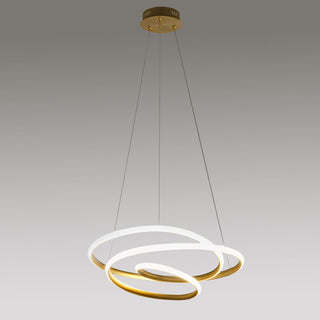 Luster Gea Luce DIVA SS spiralna LED elegancija fi 85 cm
