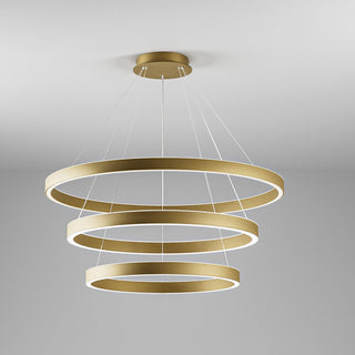 Luster Gea Luce Criseide S3 promjer 96 80 i 60 cm prstenasti LED dizajn