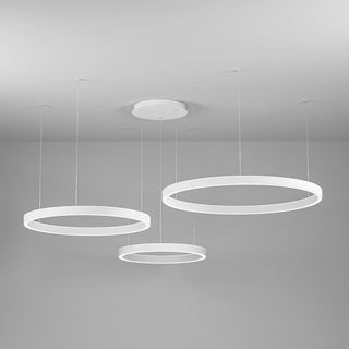 Luster Gea Luce Criseide SS3D s tri LED prstena u liniji promjer 96 80 i 60 cm