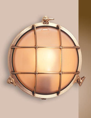 Vanjska zidna mesingana lampa Giesse 2027.LS – Nautički stil