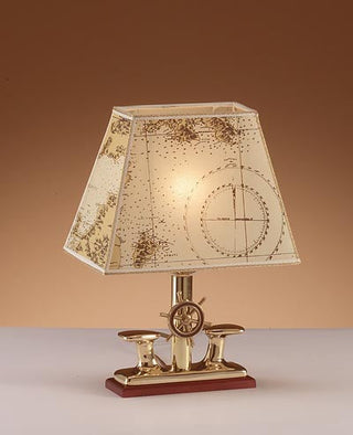 Stolna lampa od mesinga u nautičkom stilu – Giesse 2210B.LPR