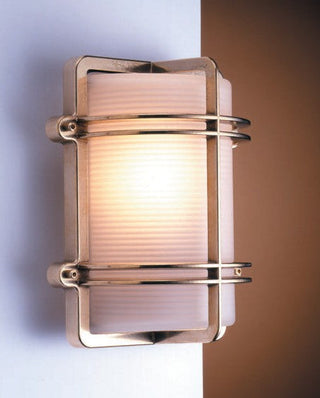 Vanjska zidna mesingana lampa Giesse 2373.L pravokutna forma