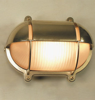 Vanjska zidna mesingana lampa Giesse 2434.L – Nautički stil