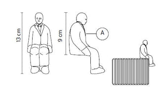 Dodatni pribor za Karman Umarell zidnu lampu – keramičke figure