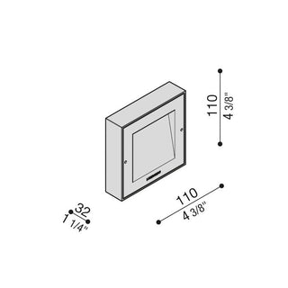 Zidna svjetiljka Lombardo Koi 110 6W