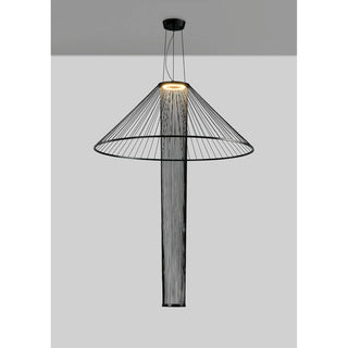 Luster Ole MEDUSA 200 cm  podesiva viseća lampa od reciklirane užadi