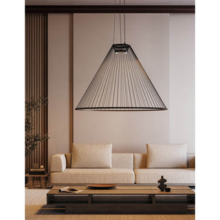 Luster Ole MEDUSA 100 cm  Podesiva viseća lampa od reciklirane užadi