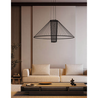 Luster Ole MEDUSA 100 cm  Podesiva viseća lampa od reciklirane užadi