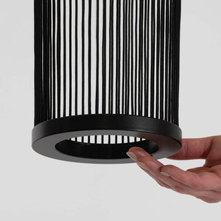 Luster Ole MEDUSA 200 cm  podesiva viseća lampa od reciklirane užadi