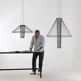 Luster Ole MEDUSA 200 cm  podesiva viseća lampa od reciklirane užadi