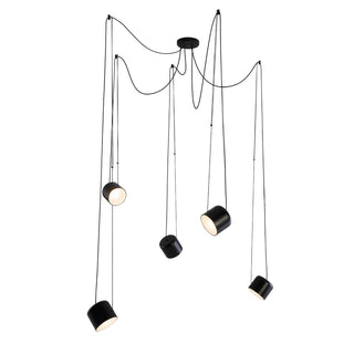 Luster Ole PACO Moderna i funkcionalna viseća lampa sa 5 metalnih sjenila