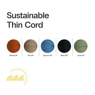 Luster Ole MEDUSA 200 cm  podesiva viseća lampa od reciklirane užadi