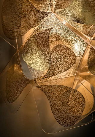 Luster Slamp Clizia Mama Non Mama 130 zlatni dizajnerski luster iz Italije