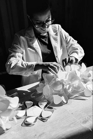 Stropna i zidna lampa Slamp Clizia 78 cm bijela Mama Non Mama