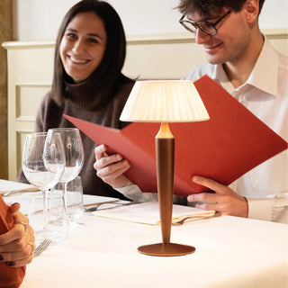 Prijenosna bežična LED stolna lampa Zafferano Flaminia