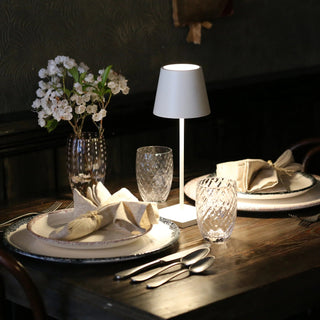 Prijenosna bežična lampa Zafferano Poldina mini LED fi 11 h 30 cm