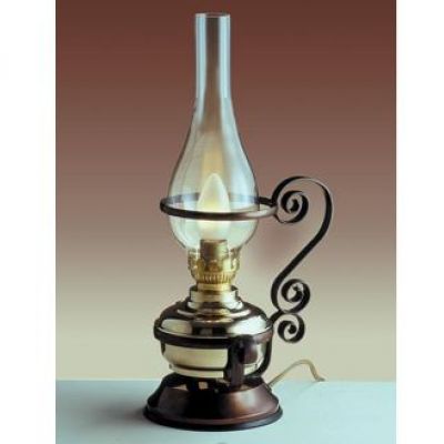 Stolna svjetiljka Laura Suardi 2208.LT E27 - polirani mesing