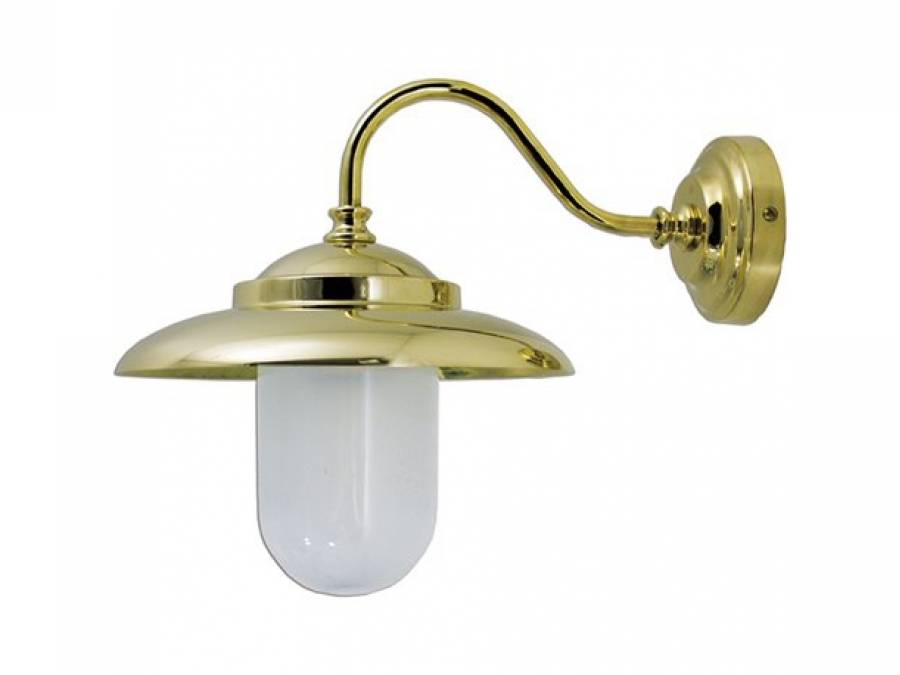 Zidna svjetiljka Laura Suardi 2324.L E27 - polirani mesing Cijena