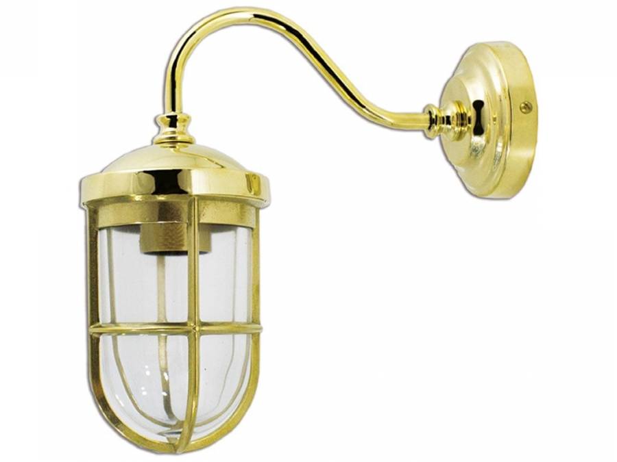Zidna svjetiljka Laura Suardi 2325.L E27 - polirani mesing Cijena