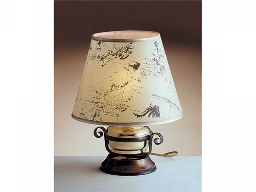Stolna svjetiljka Laura Suardi 2209.LP E27 - mesing Cijena