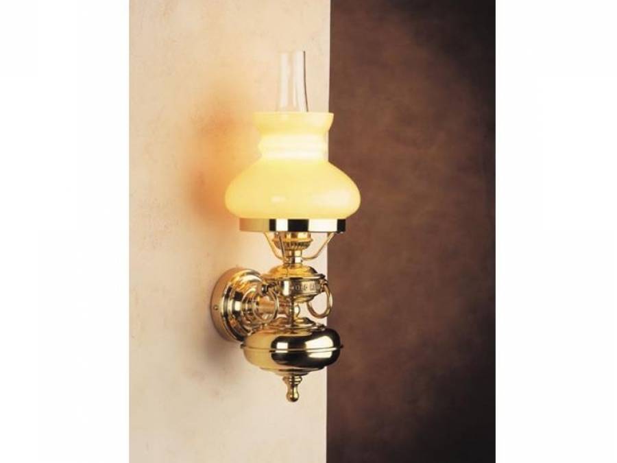 Zidna svjetiljka Laura Suardi 3201 E14 - polirani mesing Cijena
