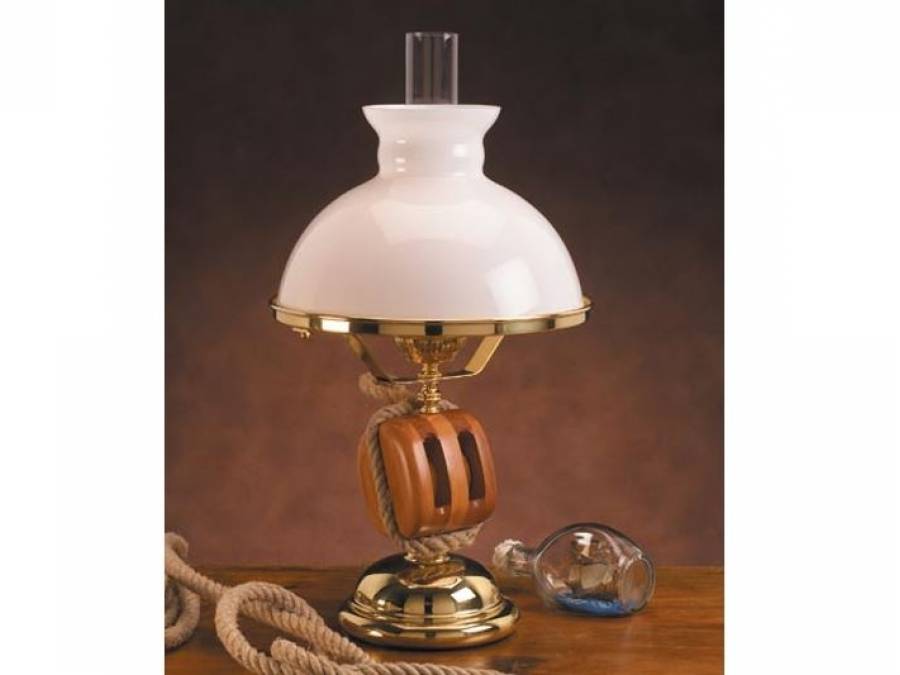 Stolna svjetiljka Laura Suardi 3130 E27 - polirani mesing Cijena