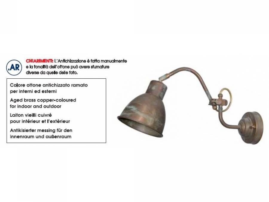Vanjska zidna svjetiljka Moretti Luce 3303.T IP44 E27 max 52W Cijena