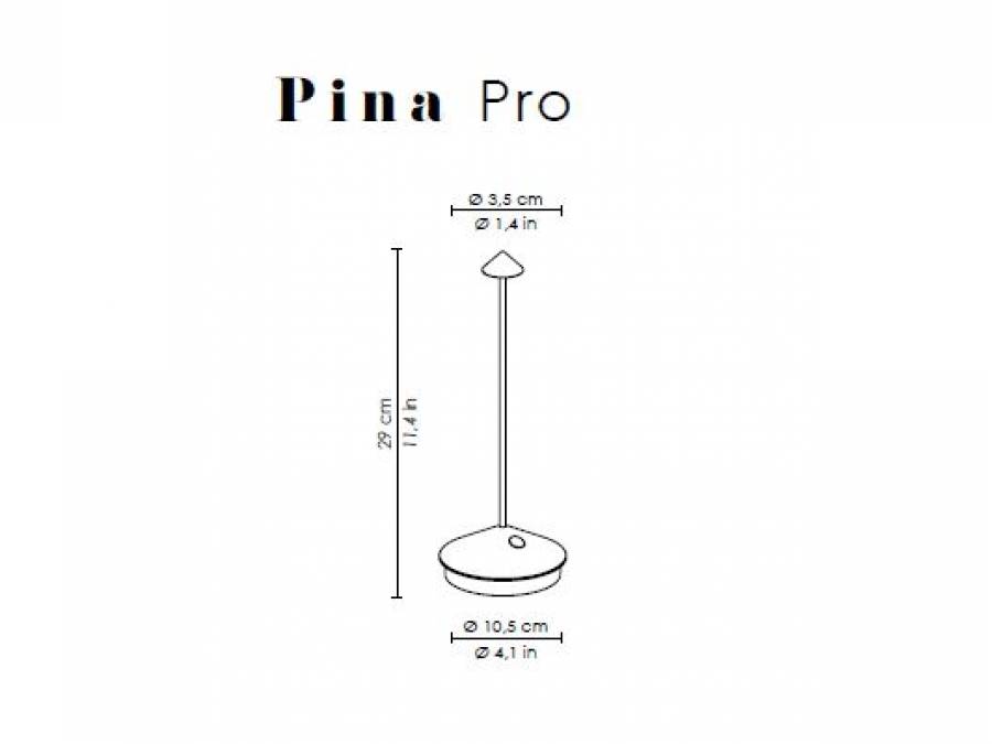 Bežična LED lampa Pina pro Cijena