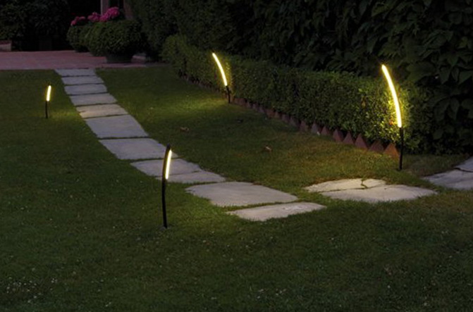 Nocna lampa za vrt